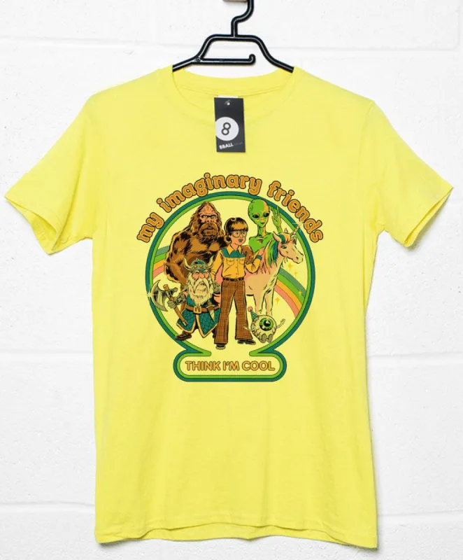 Steven Rhodes My Imaginary Friends T-Shirt sold by 8Ball