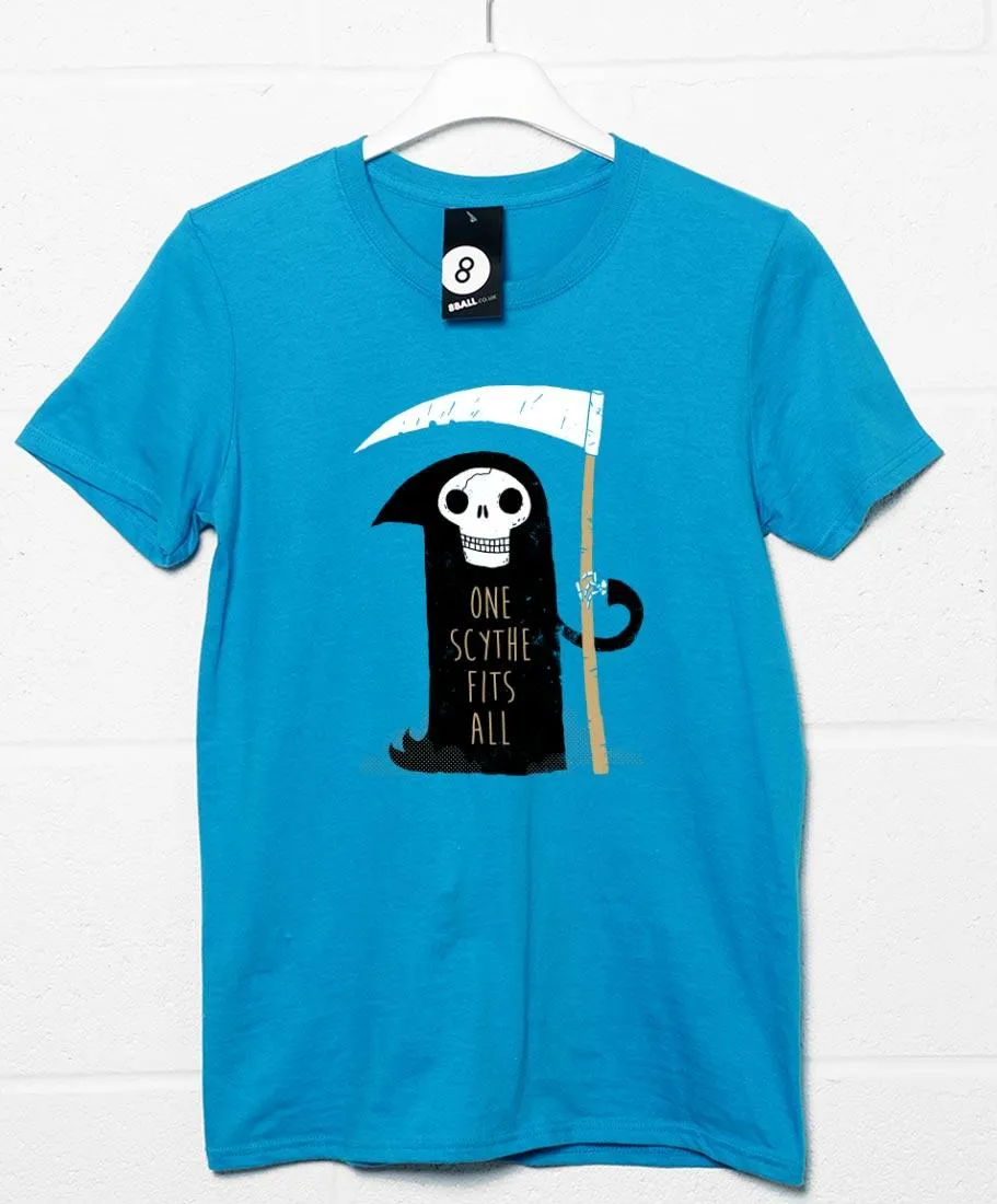 One Scythe Fits All DinoMike T-Shirt sold by 8Ball product image thumbnail 3