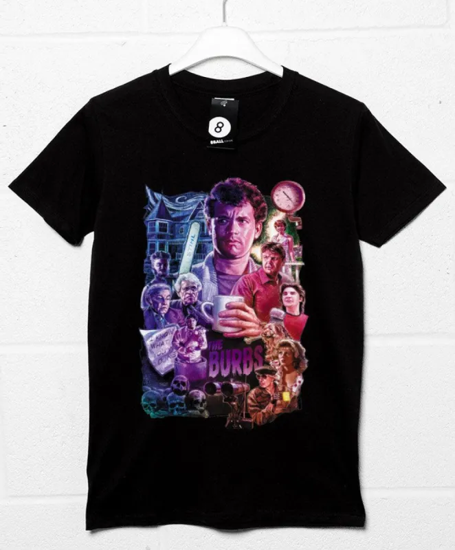 The 'Burbs Montage T-Shirt sold by 8Ball