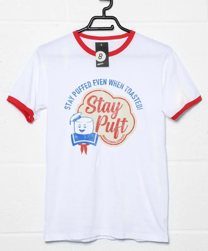 Stay Puft Marshmallows Ringer T-Shirt sold by 8Ball