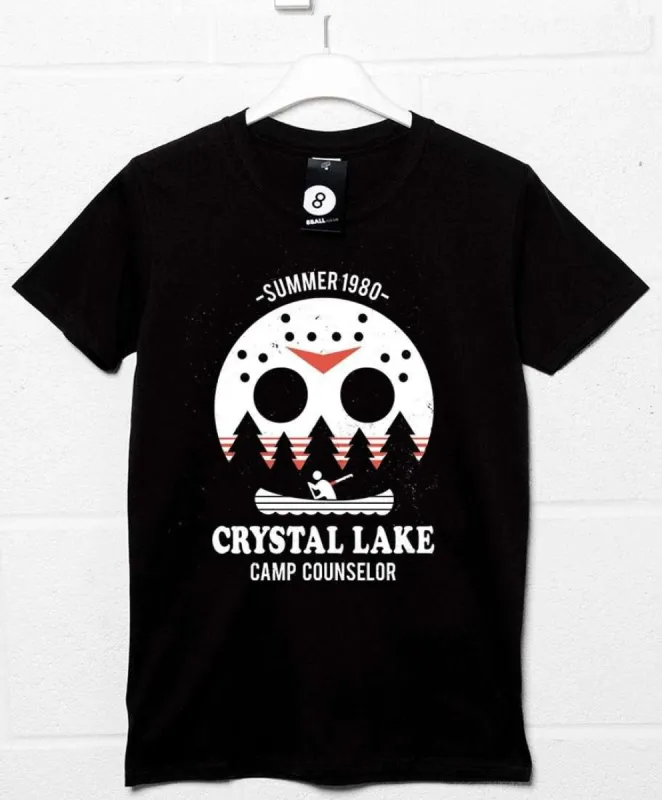 Crystal Lake Camp Counselor DinoMike T-Shirt sold by 8Ball