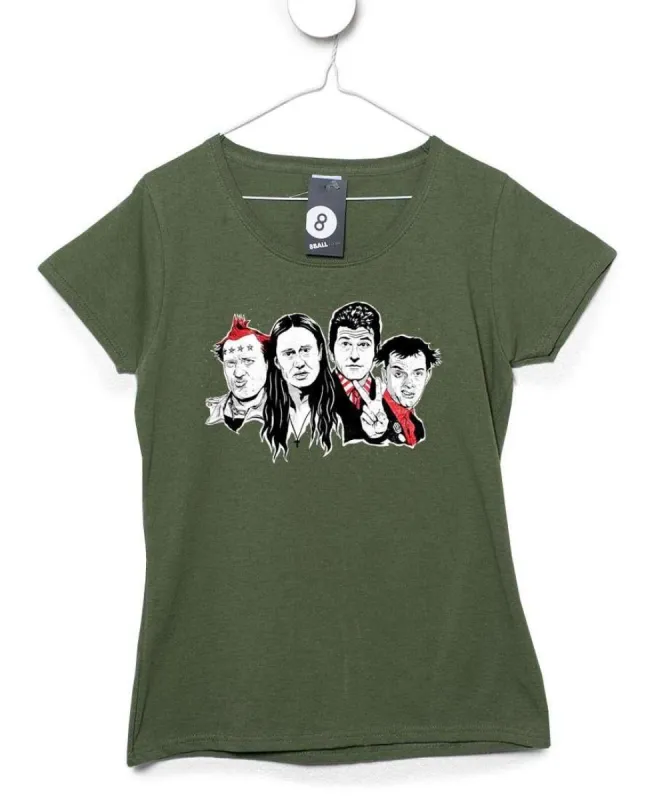 Vyvyan, Neil, Mike and Rick Womens Fitted T-Shirt sold by 8Ball