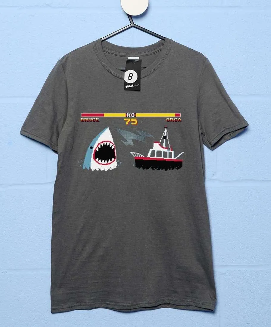 Shark Fighter 2 DinoMike T-Shirt sold by 8Ball product image thumbnail 3