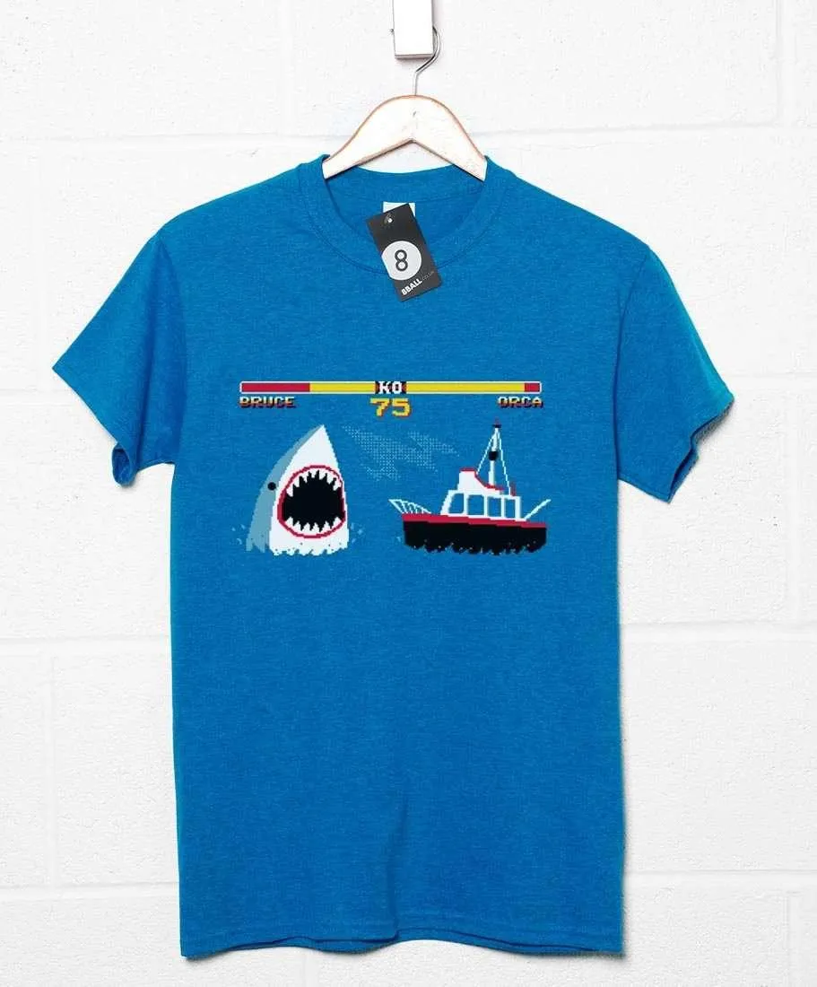 Shark Fighter 2 DinoMike T-Shirt sold by 8Ball product image thumbnail 2