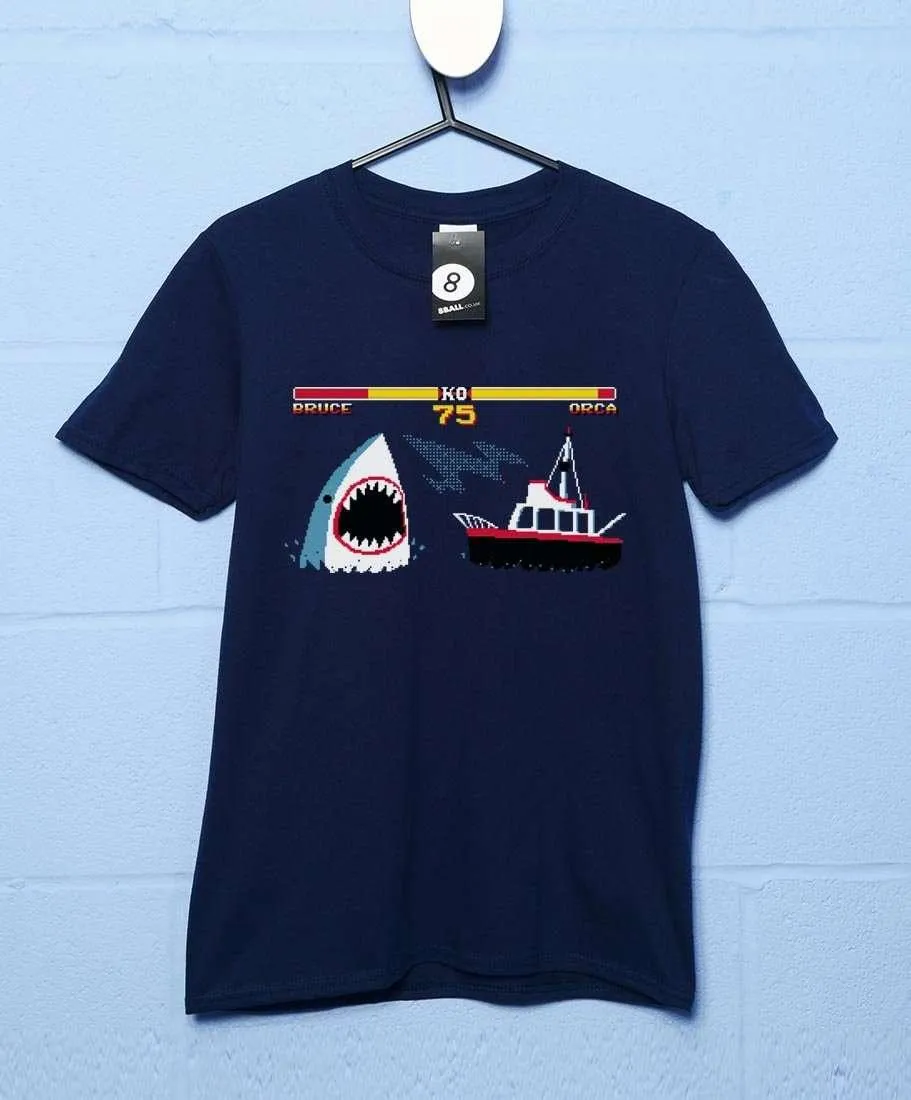 Shark Fighter 2 DinoMike T-Shirt sold by 8Ball product image thumbnail 4
