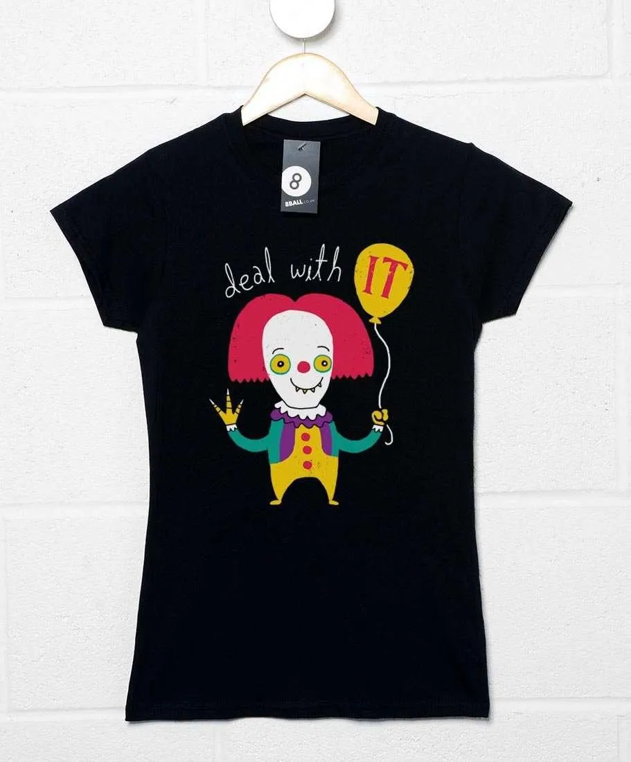 Deal With IT DinoMike Womens Style T-Shirt sold by 8Ball product image thumbnail 2