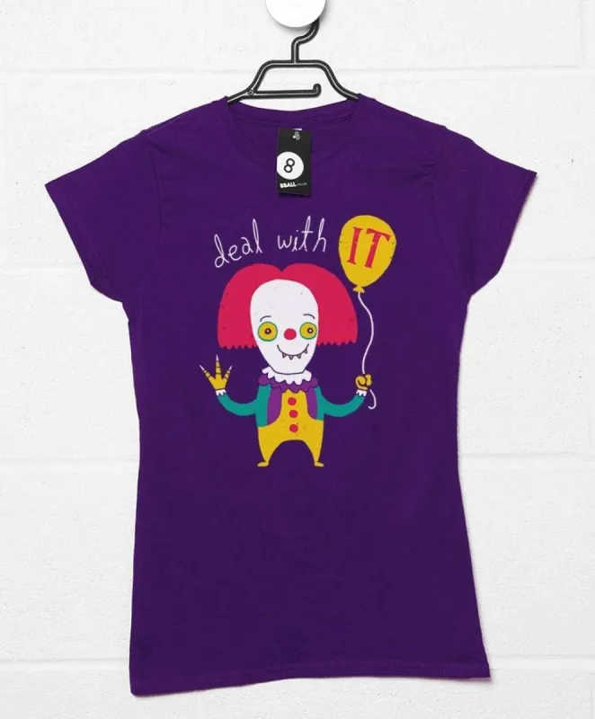 Deal With IT DinoMike Womens Style T-Shirt sold by 8Ball