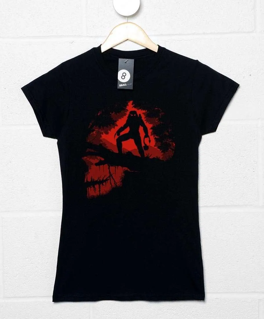 Jungle Hunter Womens Fitted T-Shirt sold by 8Ball