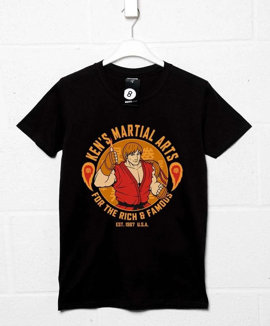 Ken's Martial Arts T-Shirt Inspired By Street Fighter sold by 8Ball product image thumbnail 2