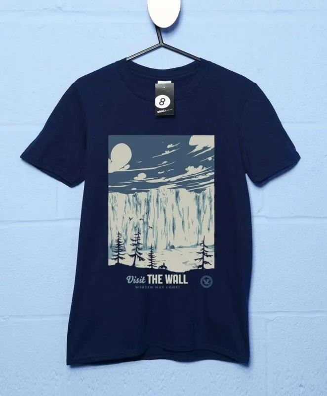 Visit The Wall Mens & Womens T-Shirt sold by 8Ball