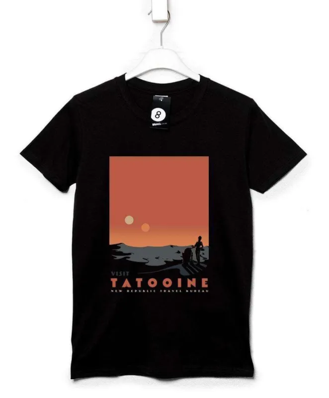 Visit Tatooine Mens T-Shirt sold by 8Ball