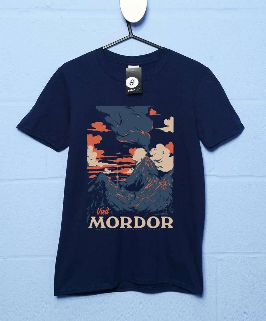 Visit Mordor Volcano T-Shirt sold by 8Ball product image thumbnail 2