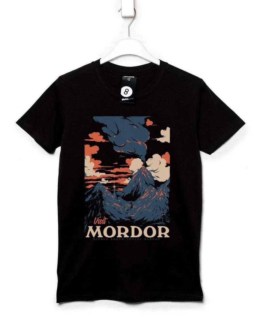 Visit Mordor Volcano T-Shirt sold by 8Ball