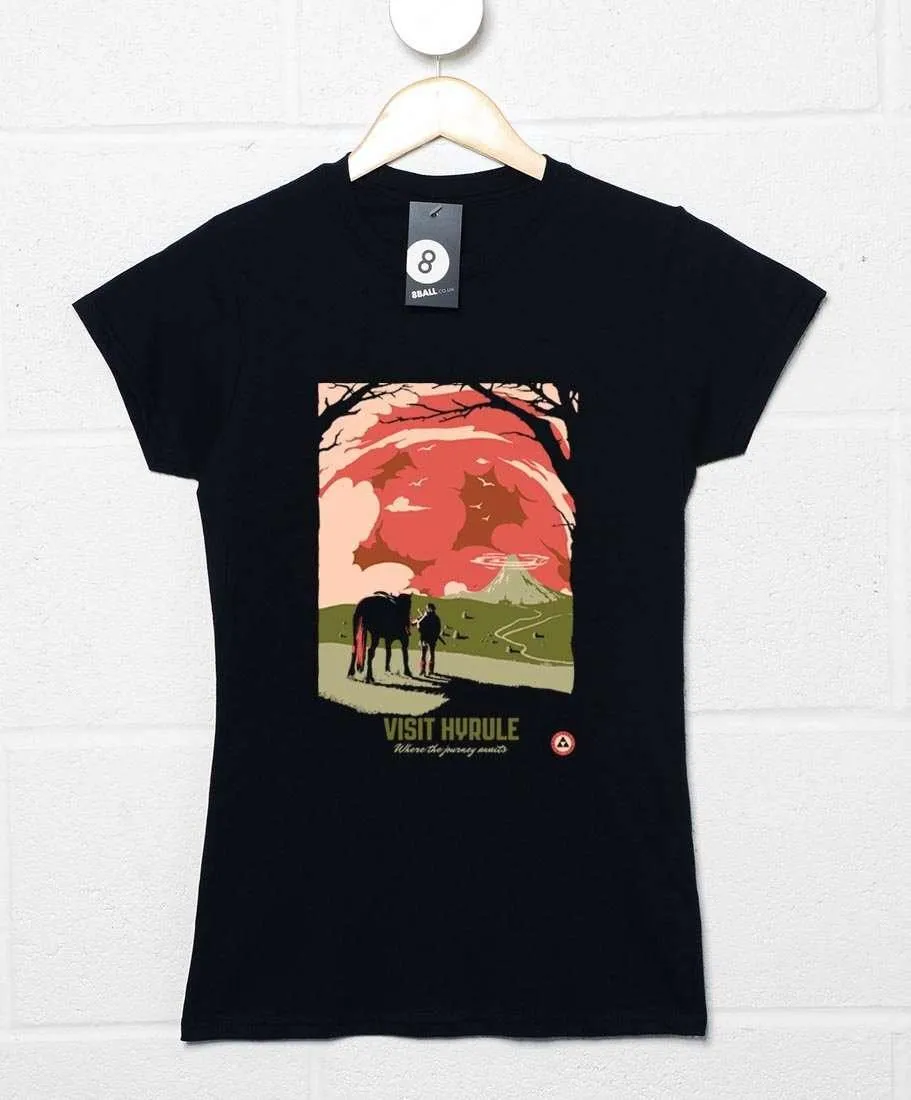 Visit Hyrule Mens & Womens T-Shirt sold by 8Ball product image thumbnail 3