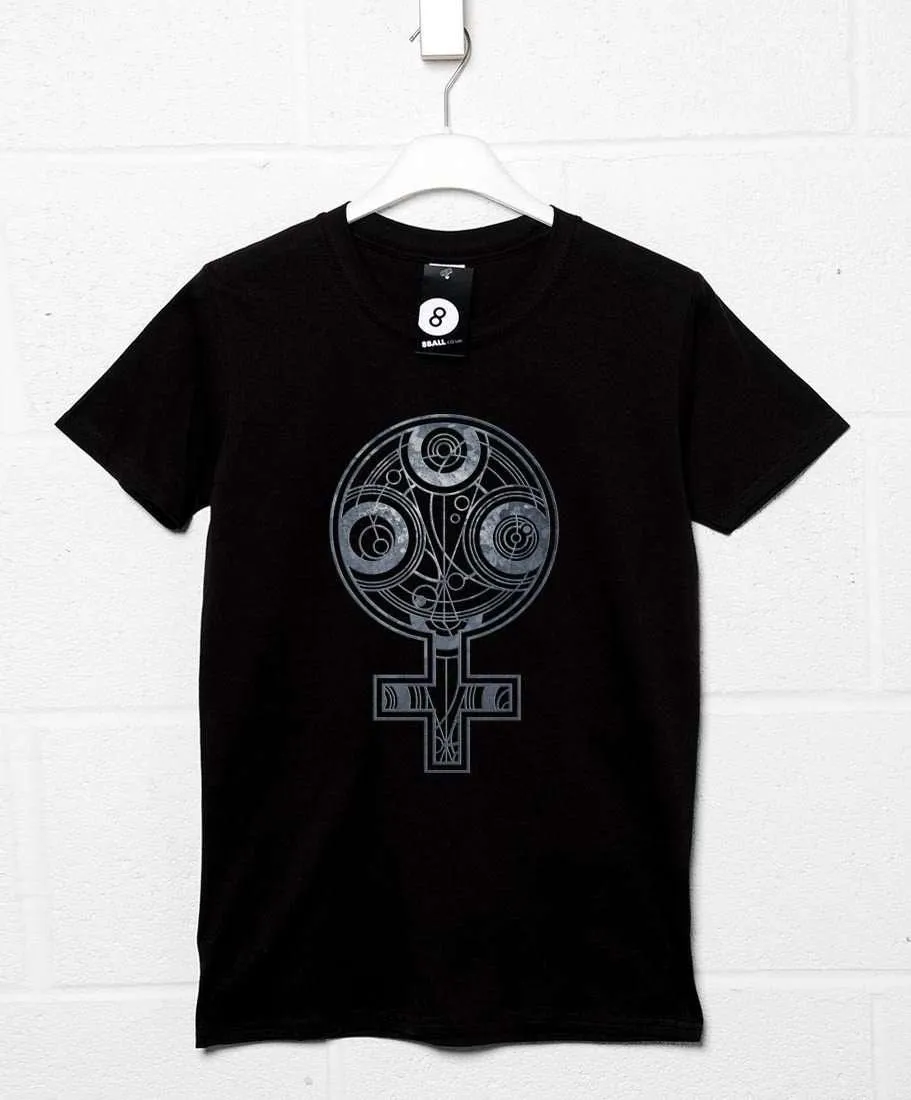 Female Time Lord Symbol T-Shirt sold by 8Ball