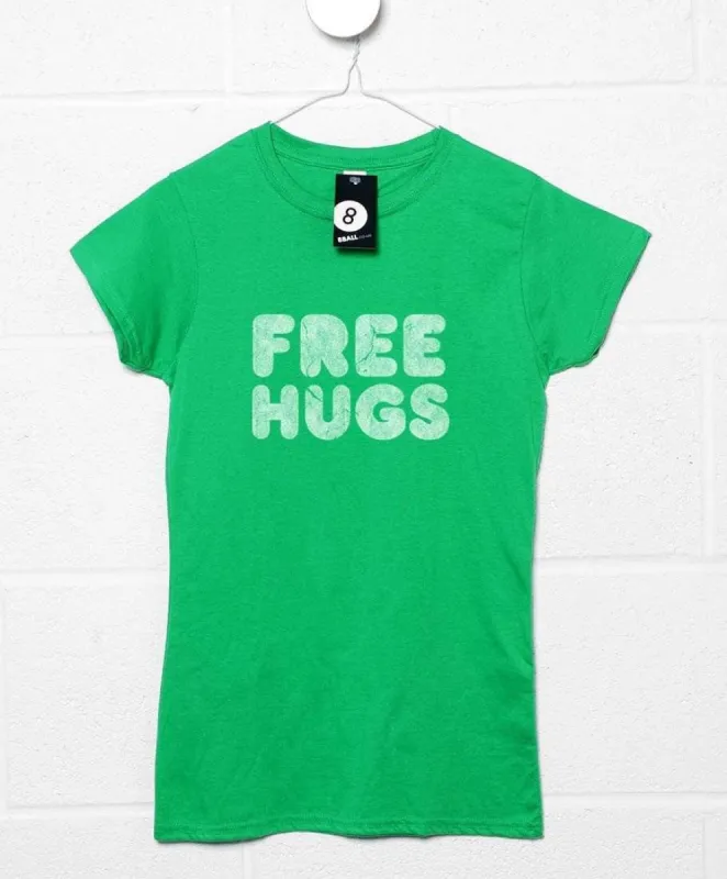 Vintage Free Hugs T-Shirt for Women sold by 8Ball