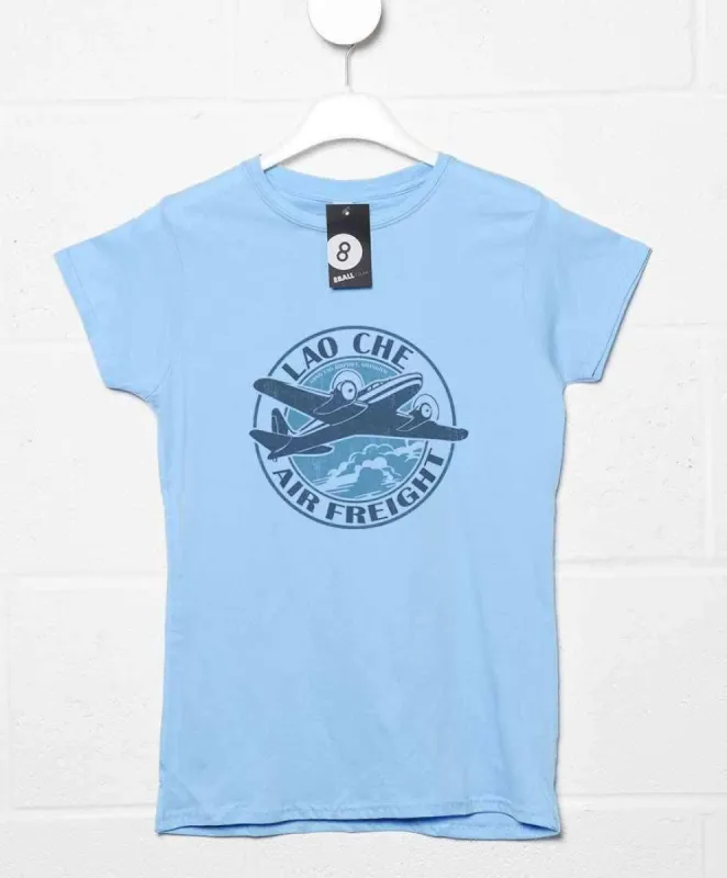 Lao Che Air Freight Womens Fitted T-Shirt sold by 8Ball