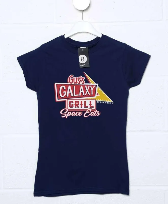Gus's Galaxy Grill Womens Style T-Shirt, Inspired By Spaceballs sold by 8Ball