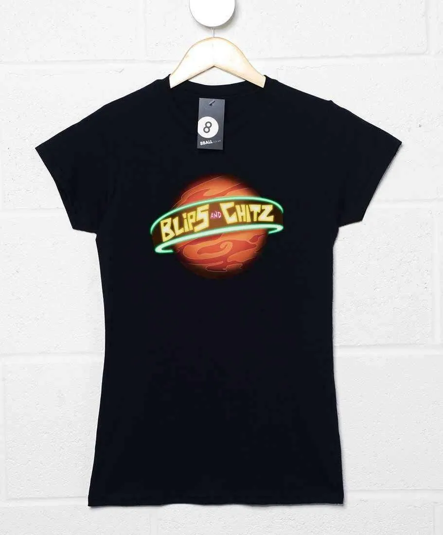 Blips and Chitz Womens Fitted T-Shirt sold by 8Ball