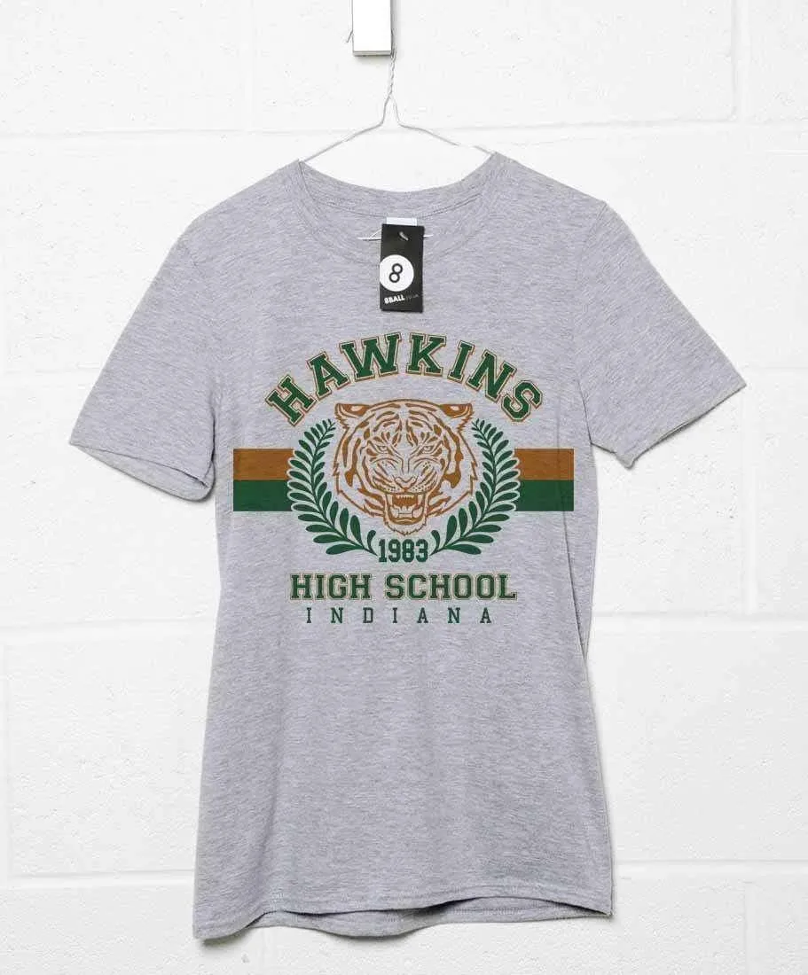 Hawkins High School T-Shirt sold by 8Ball