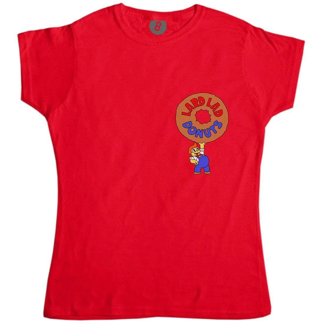 Lard Lad Donuts Womens Style T-Shirt sold by 8Ball