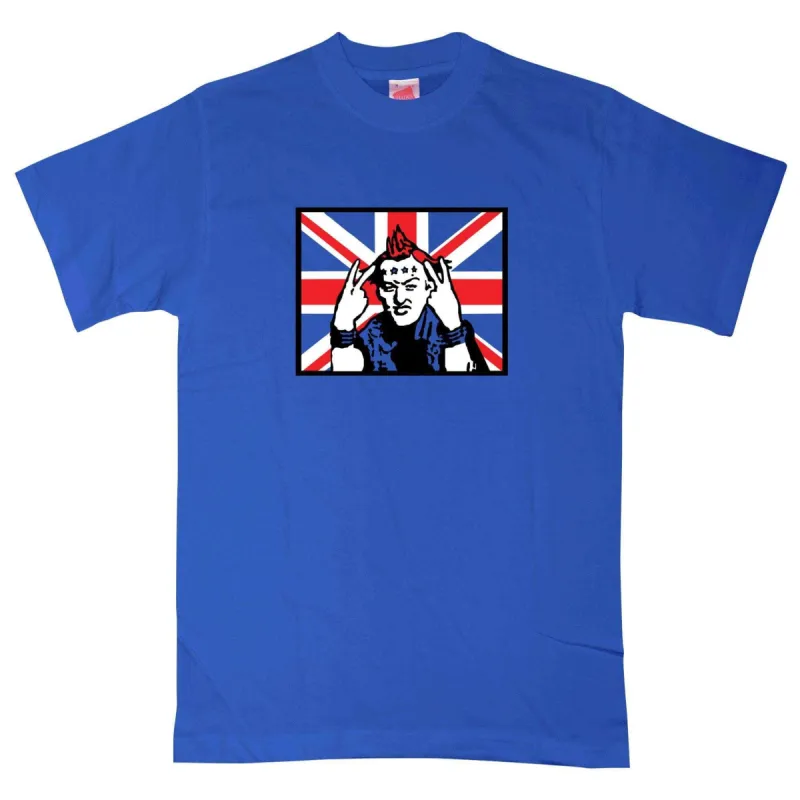 Vyvyan Basterd Union Flag T-Shirt sold by 8Ball