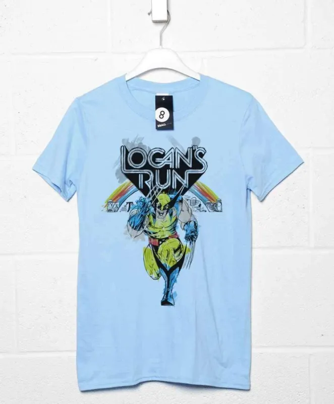 Wolverine Logan On The Run T-Shirt sold by 8Ball