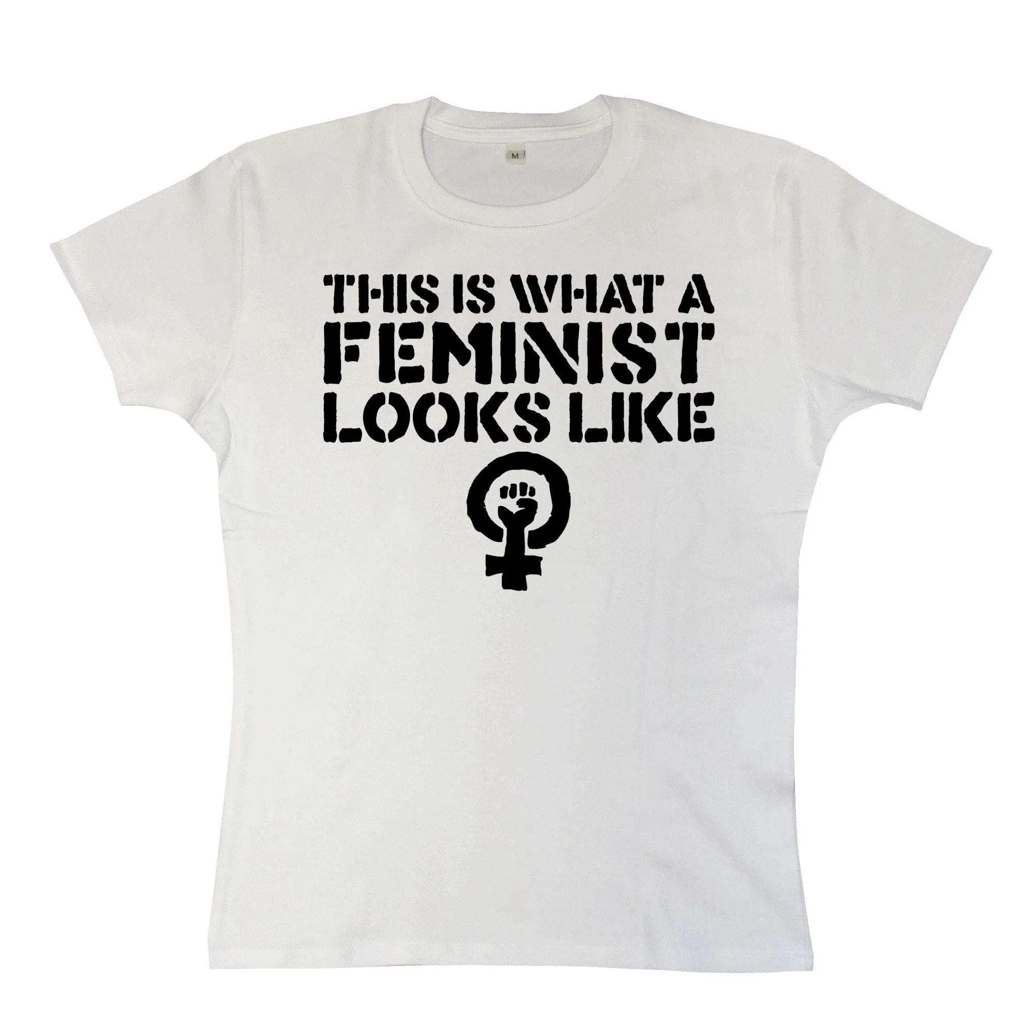 This Is What A Feminist Looks Like Womens Fitted T-Shirt sold by 8Ball