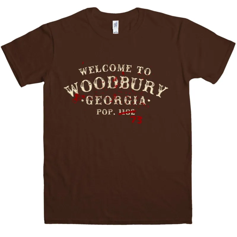 Welcome To Woodbury T-Shirt sold by 8Ball