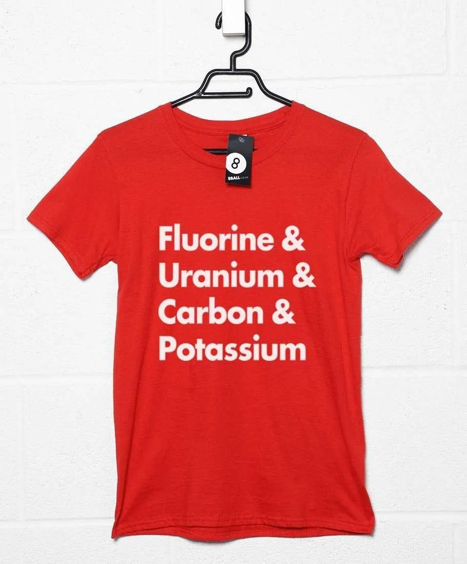 Science Offensive Elements T-Shirt sold by 8Ball