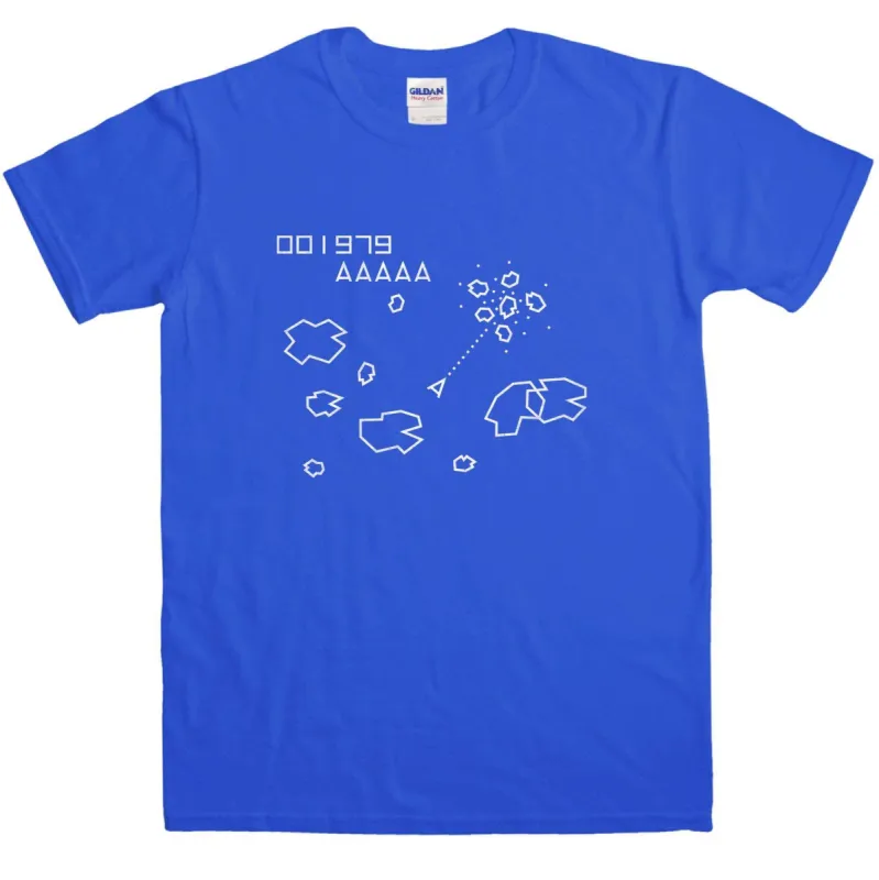 Retro Asteroid T-Shirt sold by 8Ball