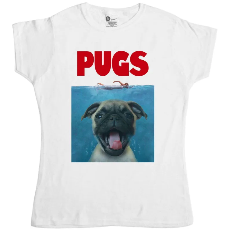 Pugs Spoof Womens T-Shirt sold by 8Ball