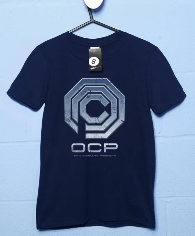 OCP Chrome Logo T-Shirt sold by 8Ball