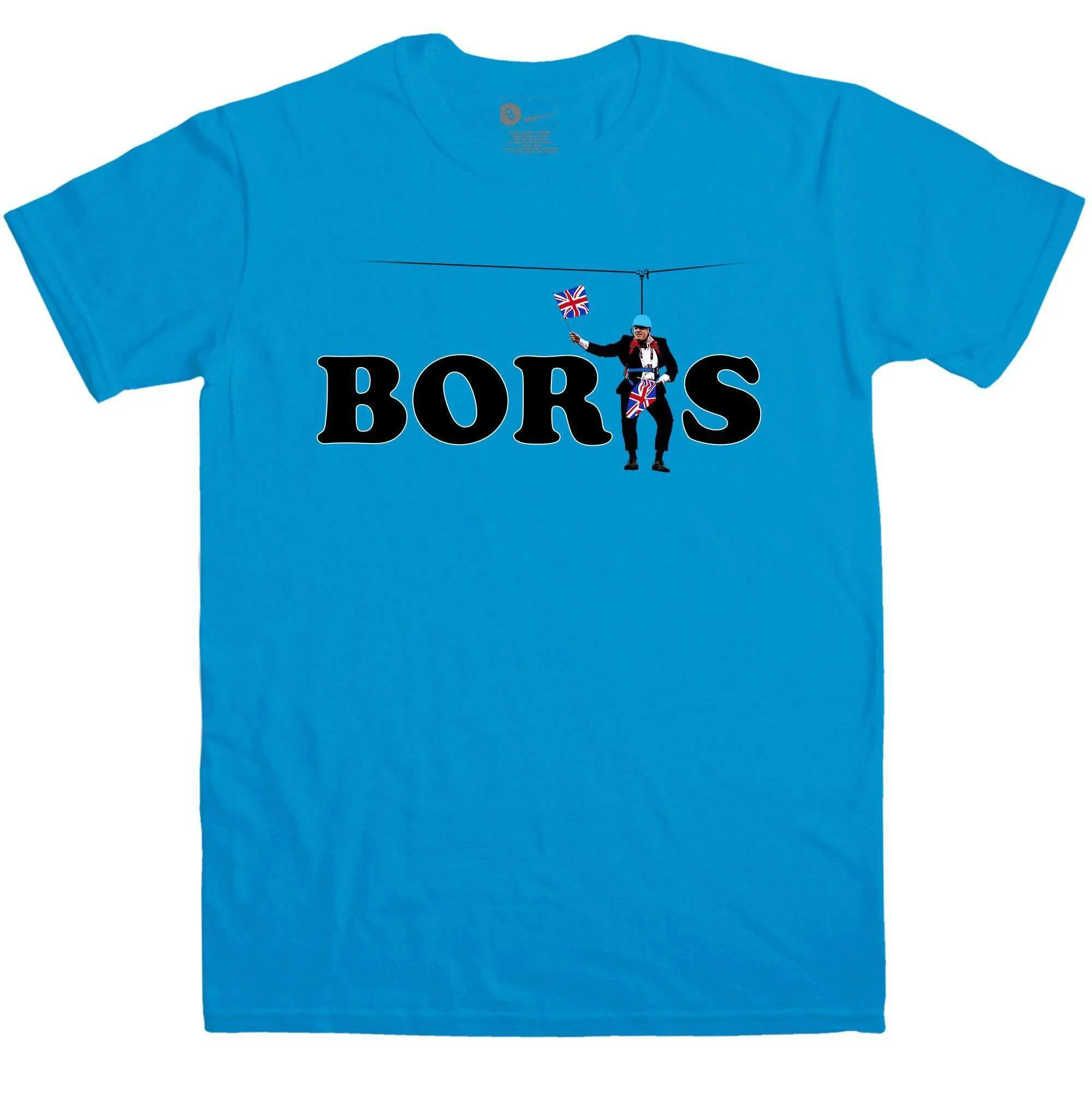 Mens Political Boris Zipline T-Shirt sold by 8Ball