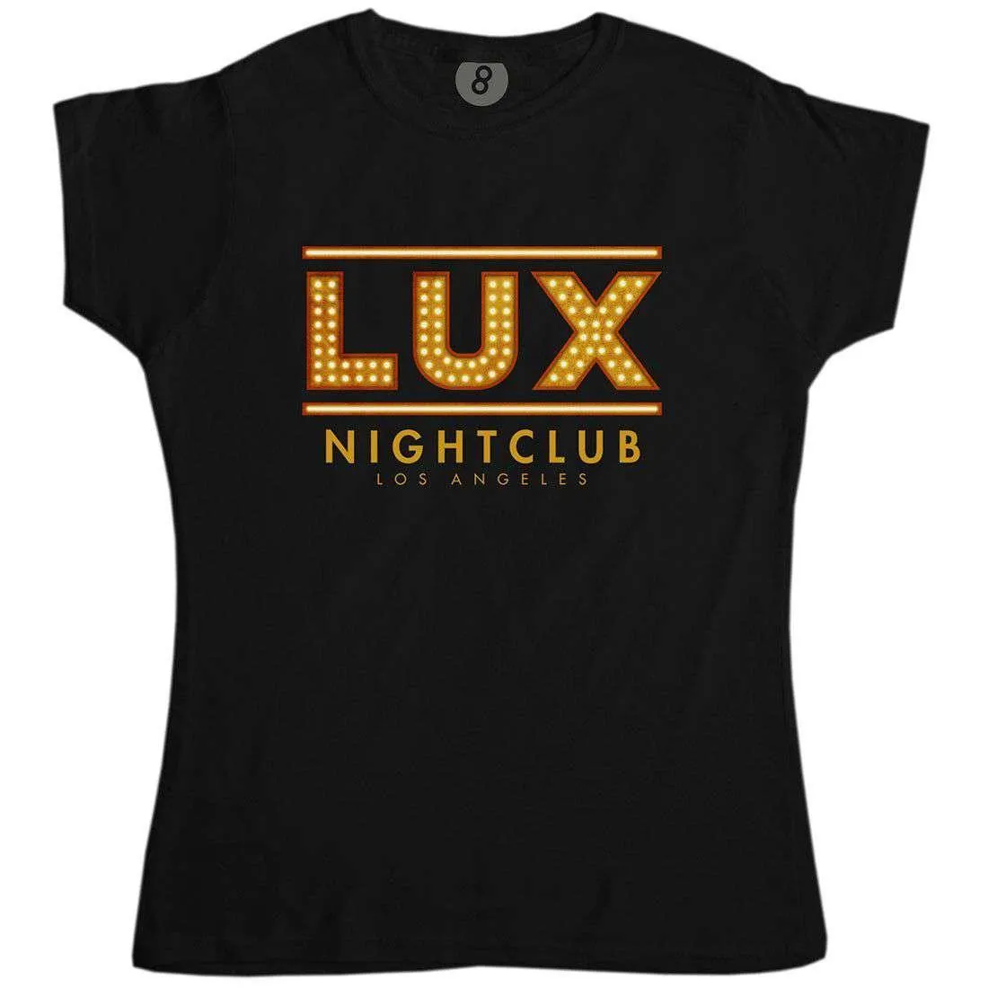 Lux Nightclub Womens T-Shirt sold by 8Ball