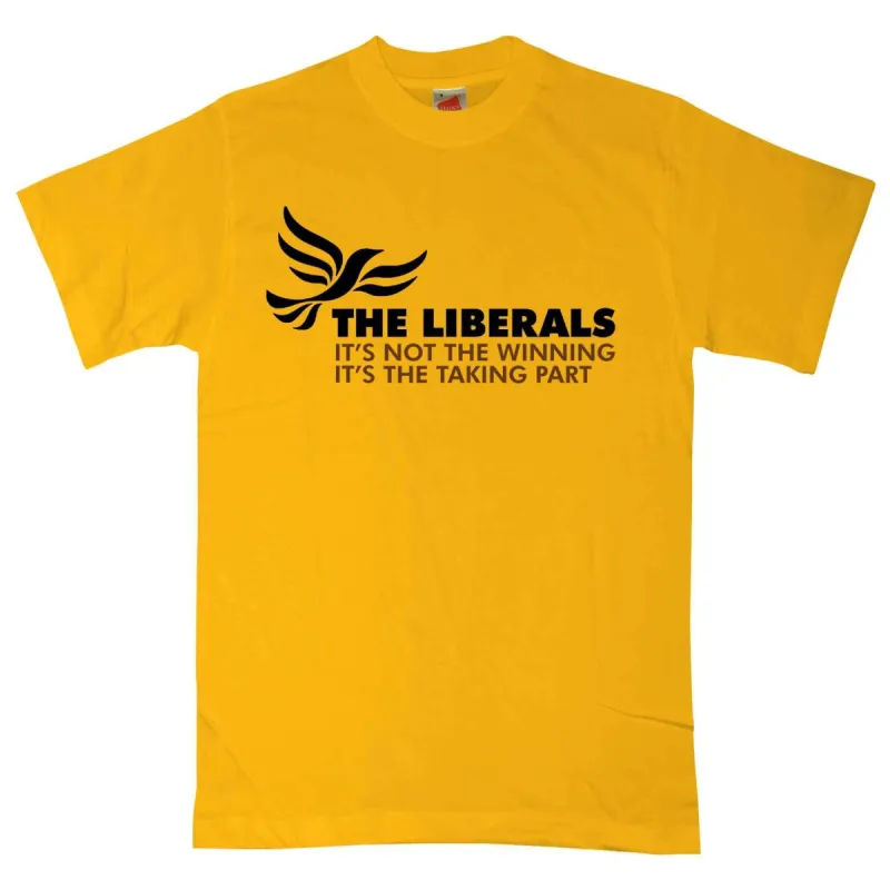 Liberal Democrats Funny Taking Part T-Shirt sold by 8Ball