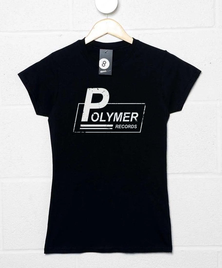 Polymer Records Fitted Womens T-Shirt sold by 8Ball
