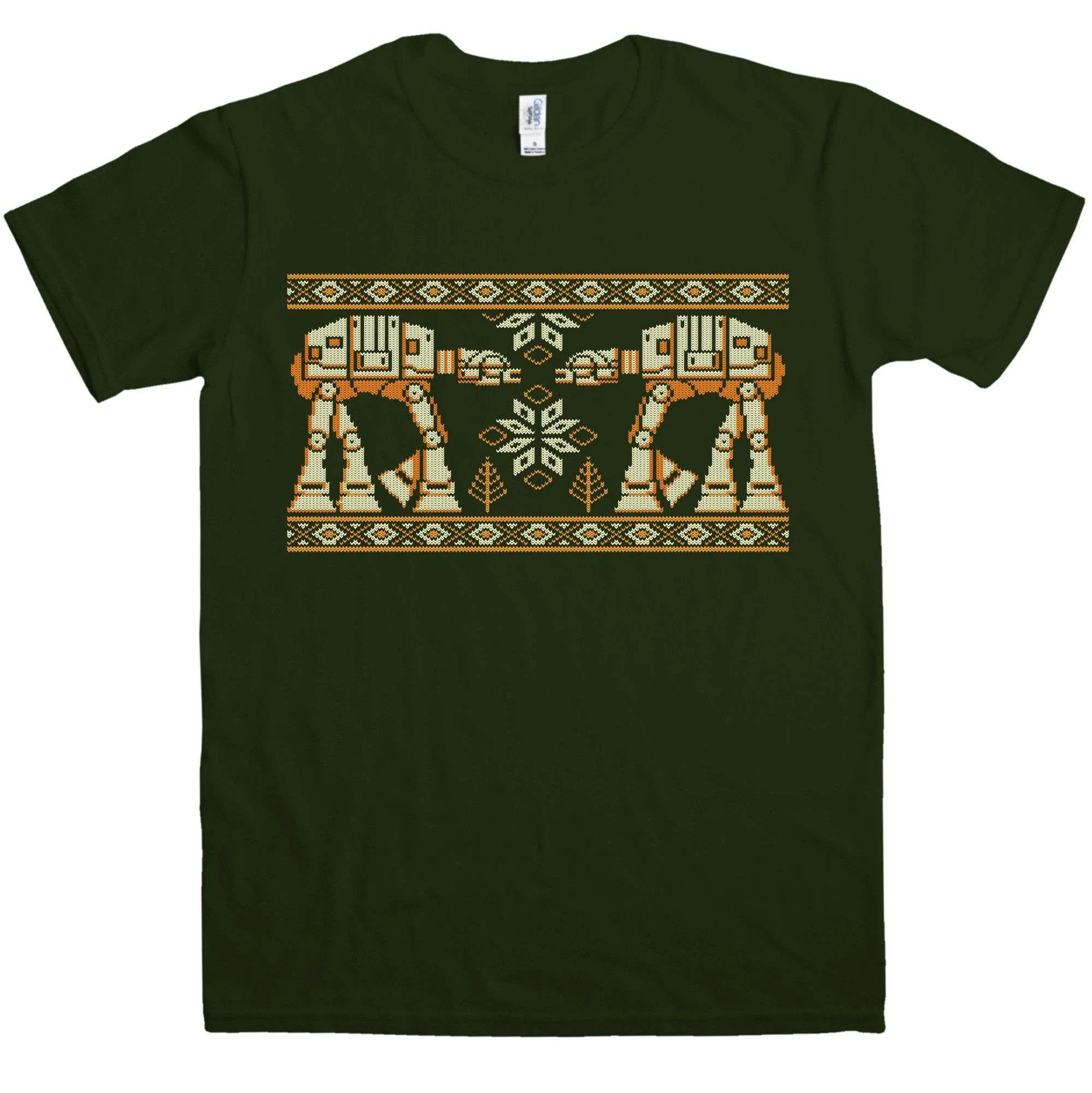 Knitted Jumper Style Snow Walkers T-Shirt sold by 8Ball