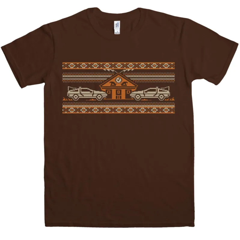 Knitted Jumper Style Bttf T-Shirt sold by 8Ball
