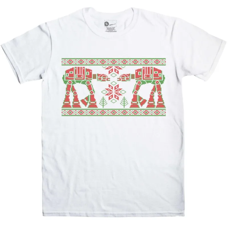 Knitted Jumper Style Snow Walkers Alt Colours T-Shirt sold by 8Ball