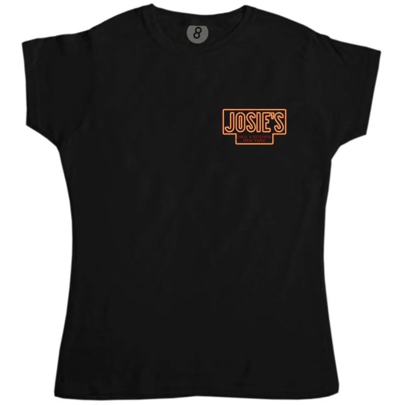 Josies Bar Pocket And Back Print Womens T-Shirt sold by 8Ball