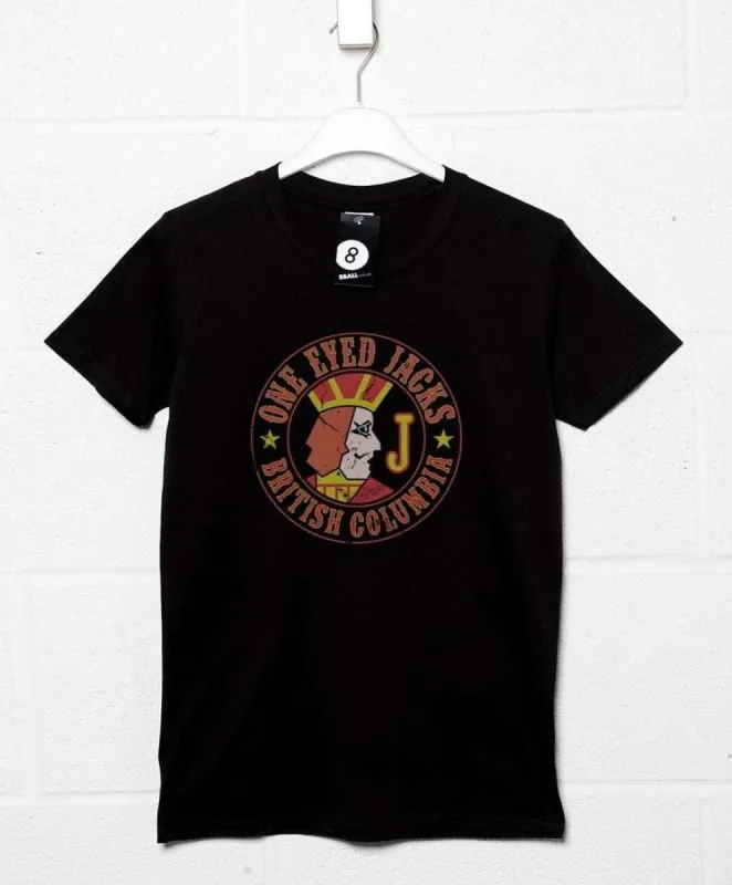 One Eyed Jacks Circular Logo T-Shirt sold by 8Ball