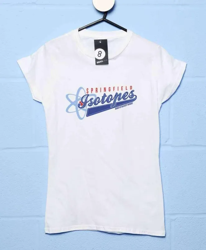 Springfield Isotopes Fitted Womens T-Shirt sold by 8Ball