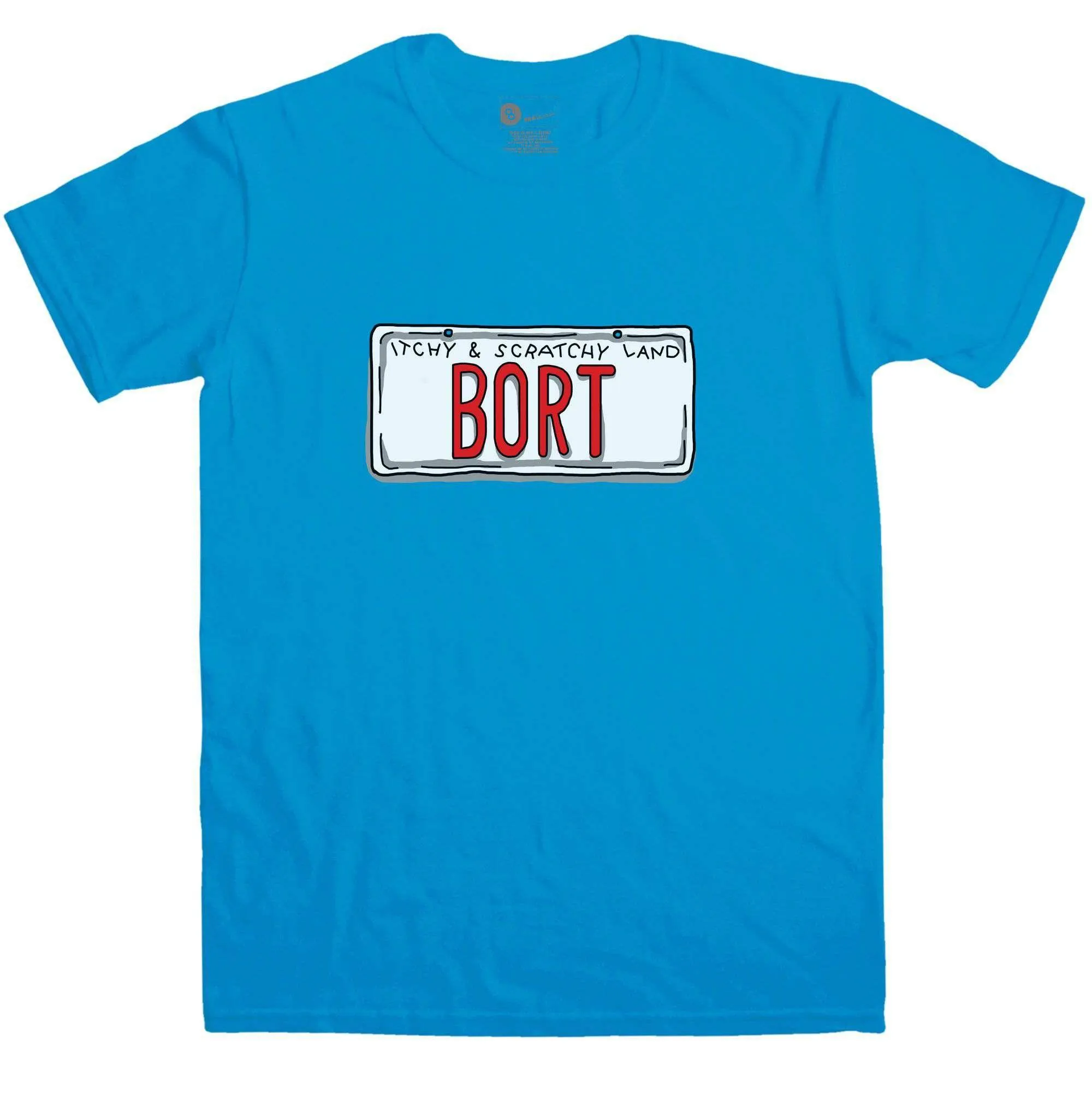 Bort License Plate T-Shirt sold by 8Ball