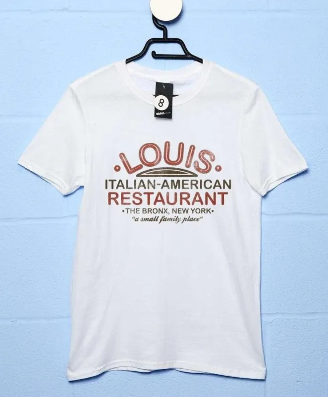 Louis Restaurant T-Shirt sold by 8Ball