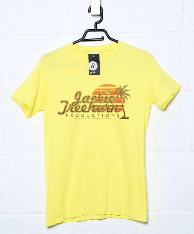 Jackie Treehorn Productions T-Shirt sold by 8Ball