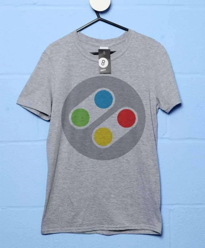 Retro Controller T-Shirt sold by 8Ball
