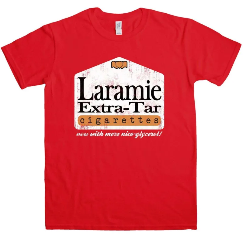 Laramie Cigarettes T-Shirt sold by 8Ball