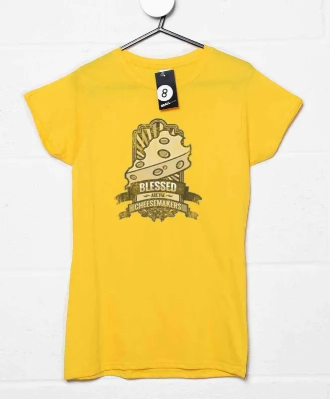 Cheese Makers Fitted Womens T-Shirt, Inspired By Monty Python sold by 8Ball