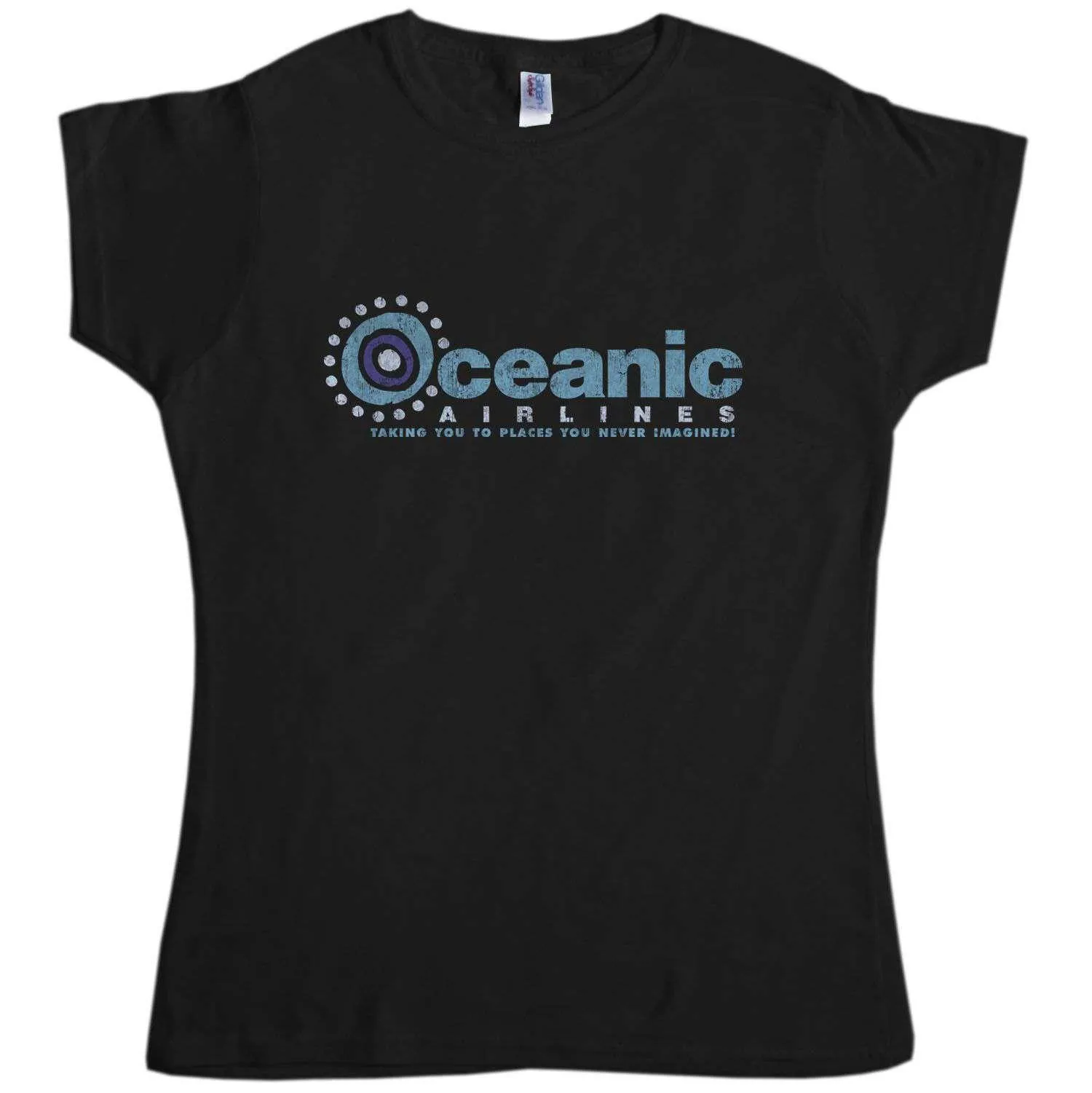 Oceanic Airlines T-Shirt for Women sold by 8Ball